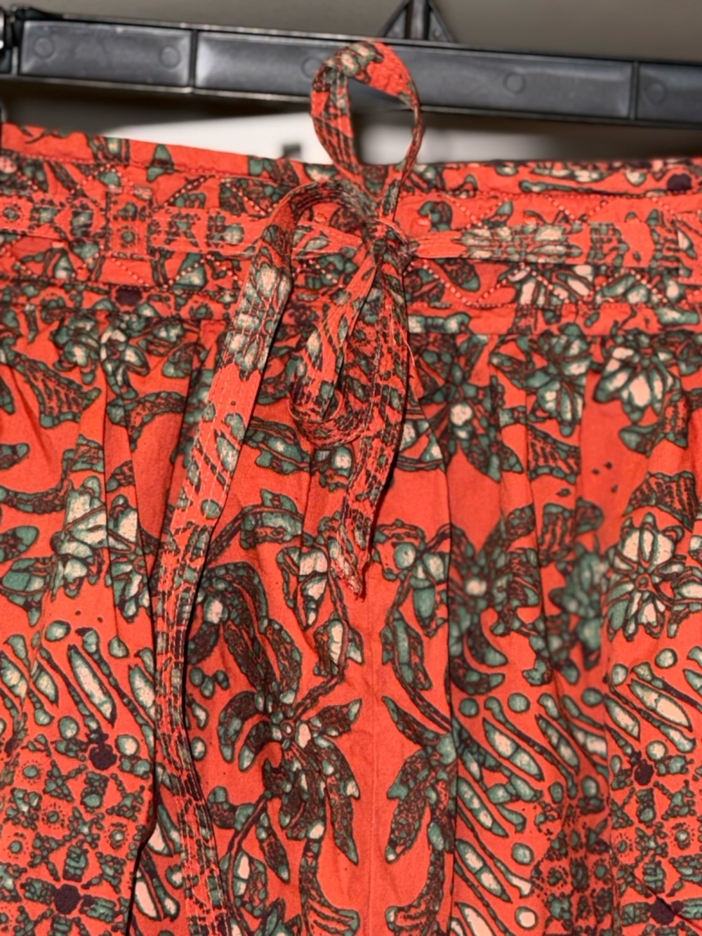 Ulla Johnson sz 10 Nalani shorts clementine bandana floral print - Picture 5 of 6